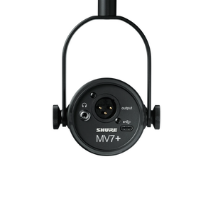 Shure MV7+ XLR/USB Podcast Microphone product photo