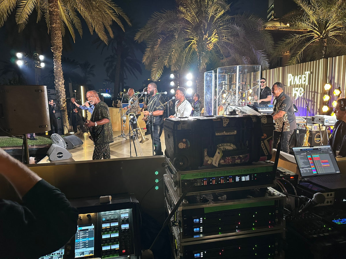 LiveGear production — Kool & The Gang, live in Abu Dhabi