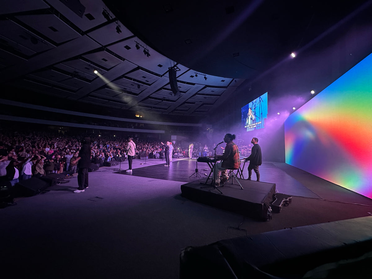 LiveGear production — worship production, LED wall